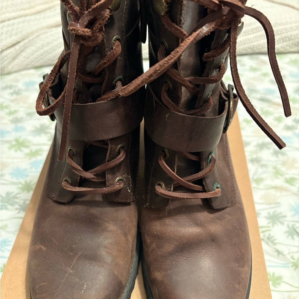 Harley-Davidson Brown Leather Boots